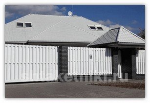 Фото белого забора из штакетника в Жанаозене