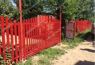 Забор евроштакетник горокой в Жанаозене цвет рубин